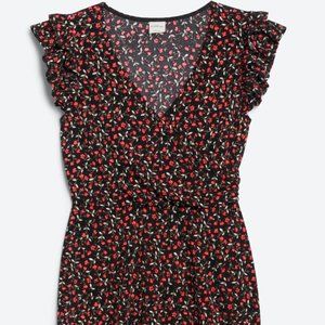 KAILEIGH Della Ruffle Sleeve Knit Top